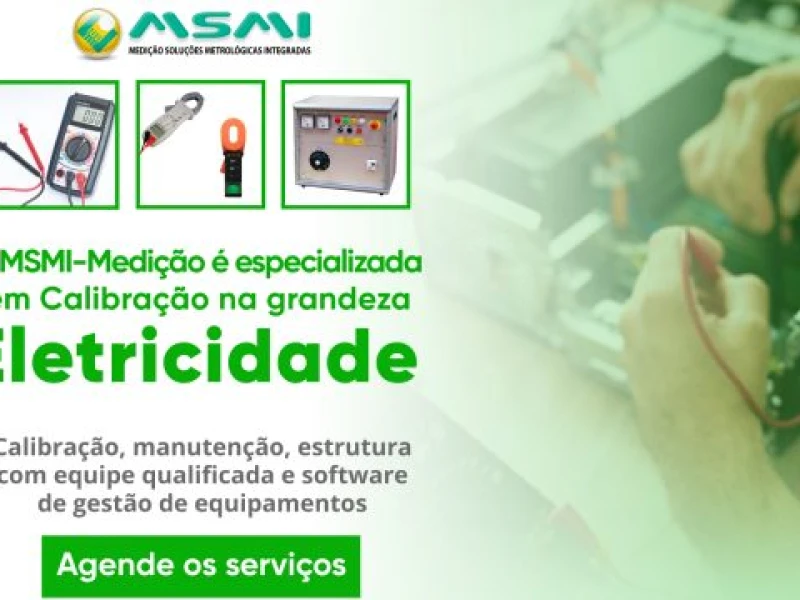 Calibração na Grandeza Eletricidade