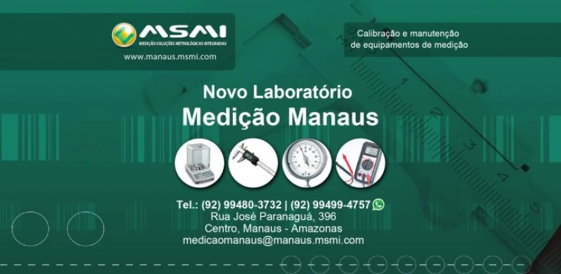 Novo Laboratório Medição Manaus
