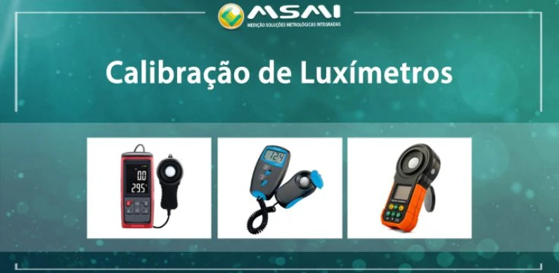 Calibração de Luxímetros