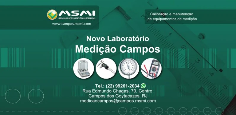 Novo Laboratório Medição Campos