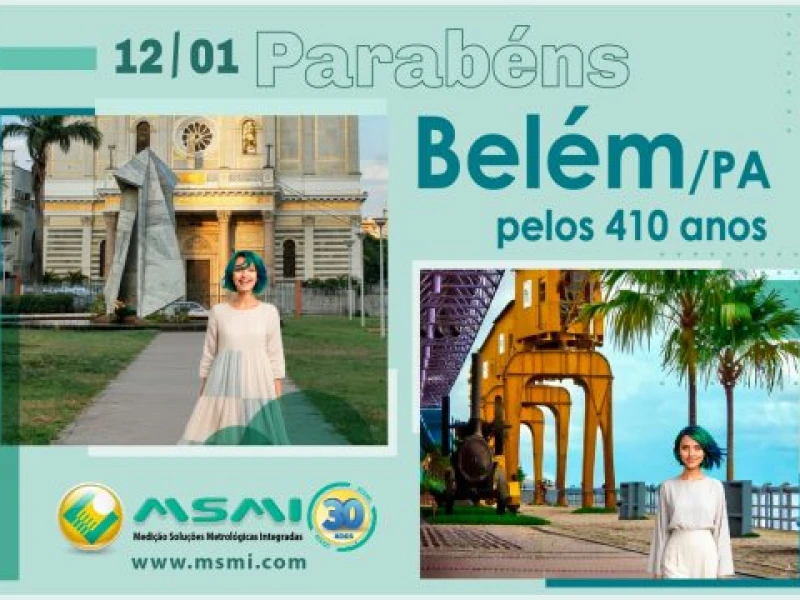 Belém faz aniversário!