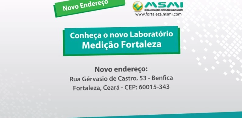 Laboratório Medição Fortaleza em novo endereço