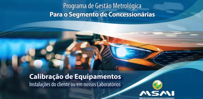 Programa de Gestão Metrológica para Concessionárias