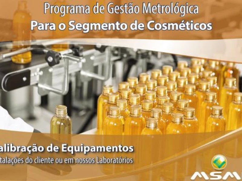 Programa de Gestão Metrológica para o Segmento de Cosméticos