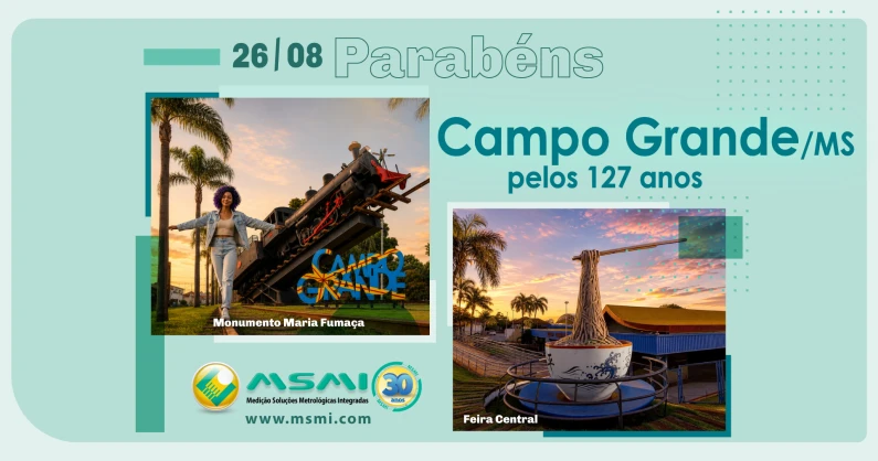 Campo Grande 127 anos
