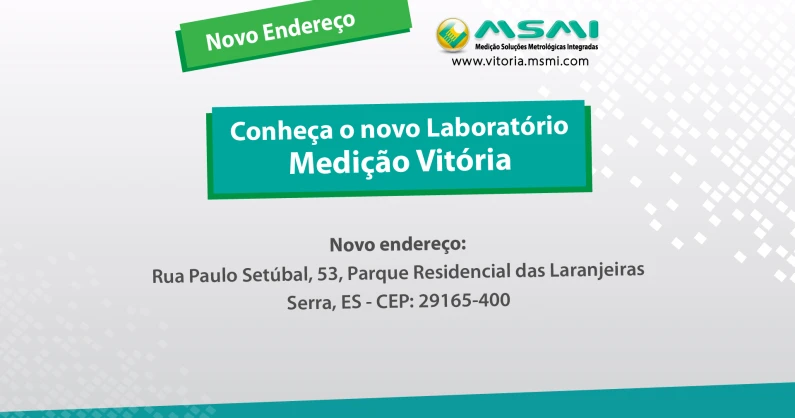 Laboratório Medição Vitória em novo endereço