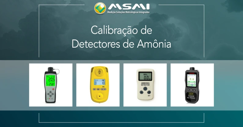 Calibração de Detectores de Amônia