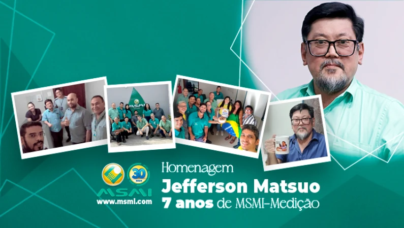 Jefferson Matsuo, 7 anos de MSMI-Medição