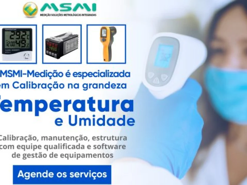 Calibração na Grandeza Temperatura e Umidade