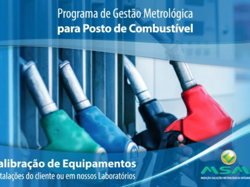Gestão Metrológica para Posto de Combustível