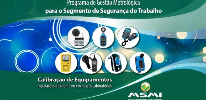 Programa de Gestão Metrológica – Segurança do Trabalho