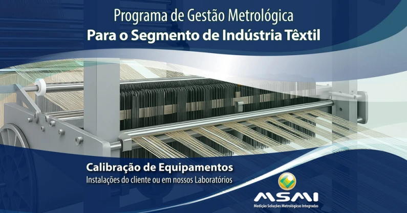 Programa de Gestão Metrológica para o Setor de Indústria Têxtil