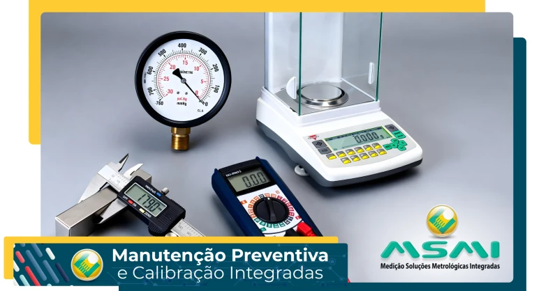 Manutenção preventiva que previne falhas. Calibração que garante resultados.