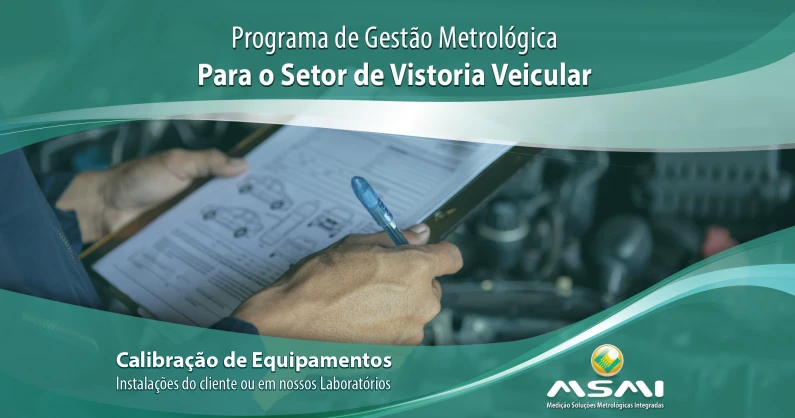 Programa de Gestão Metrológica para o Setor de Vistoria Veicular